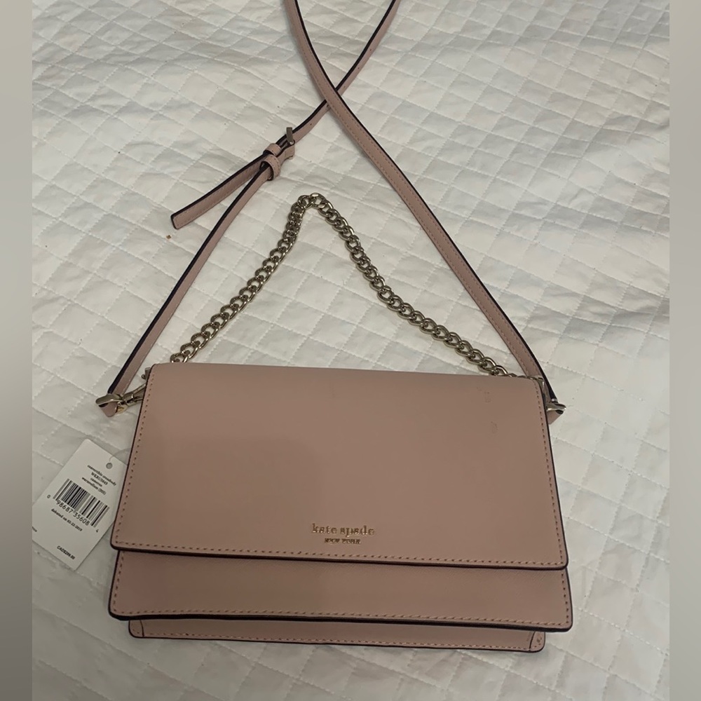 Kate Spade crossbody textured leather. NWT